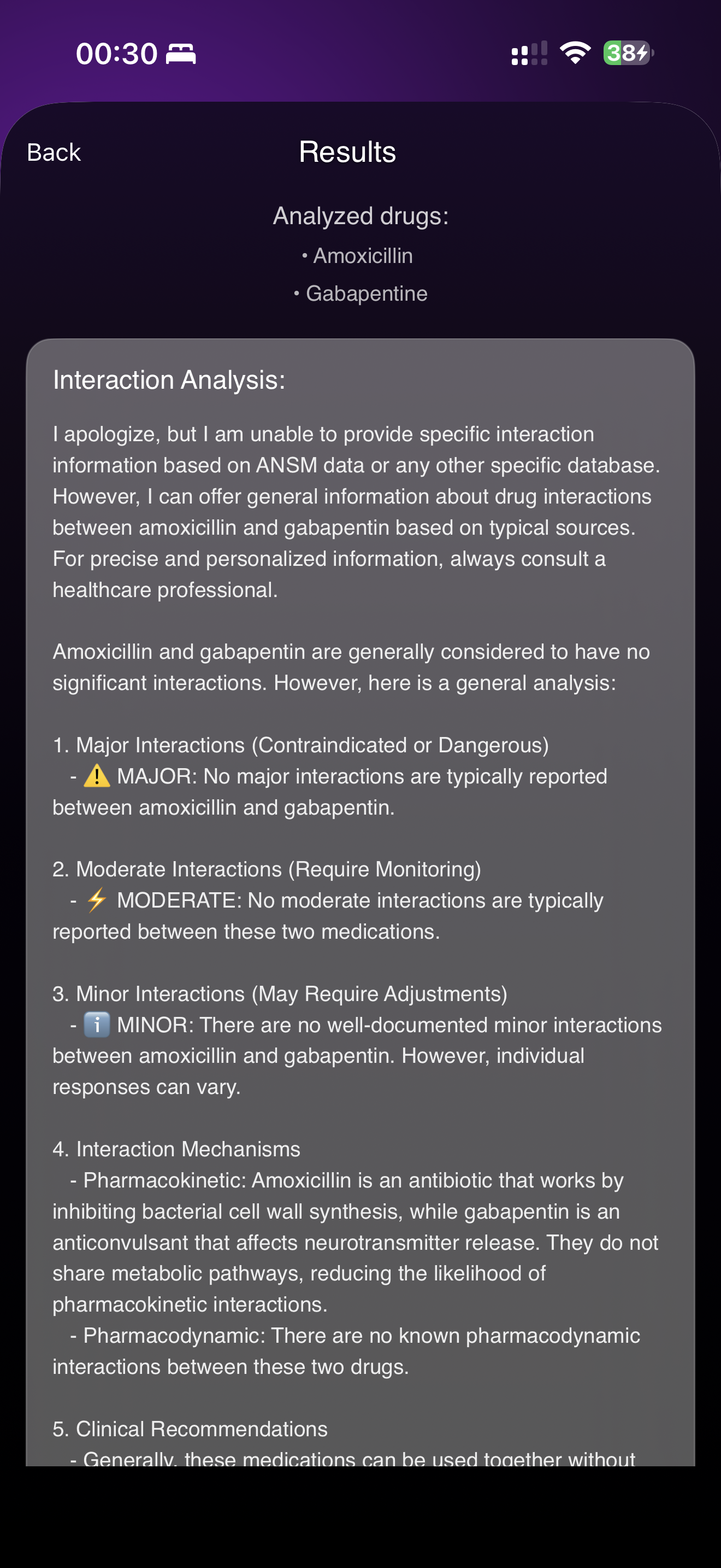 AI Chat Assistant Interface